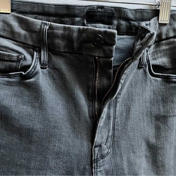 Mother high waisted looker ankle fray Dancing in the Moonlight denim Sz 28 - Picture 4 of 13